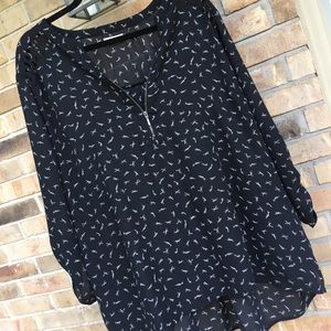 Maurices plus size 3x blouse beautiful EUC